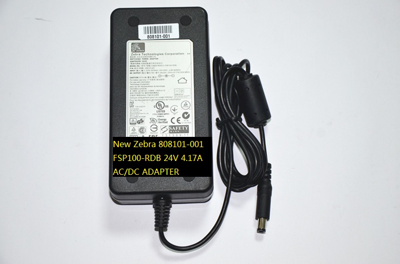 New Zebra 24V 4.17A AC/DC ADAPTER 808101-001 FSP100-RDB POWER SUPPLY
